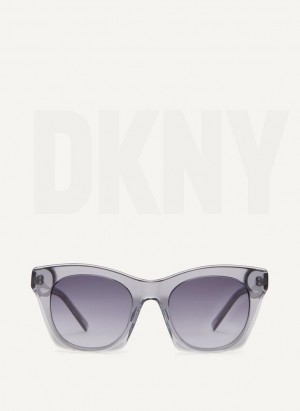 DKNY Cat Eye Güneş Gözlüğü Kadın Siyah | Turkey_D0461