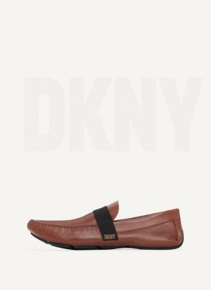 DKNY Modern Askılı Driver Spor Ayakkabı Erkek Kahverengi | Turkey_D1239