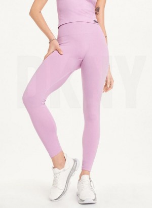 DKNY Twill Seamless Tayt Kadın Pembe | Turkey_D1787