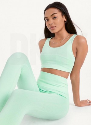 DKNY Twill Seamless Tayt Kadın Yeşil | Turkey_D1158